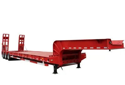 Treler Semi Katil Rendah 3 Gandar 60Ton Gooseneck